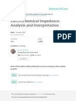 Electrochemical Impedance Analysis and Interpretat