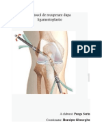 Protocol de Recuperare Dupa Ligamentoplastie