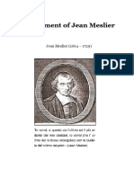 Testament of Jean Meslier PDF