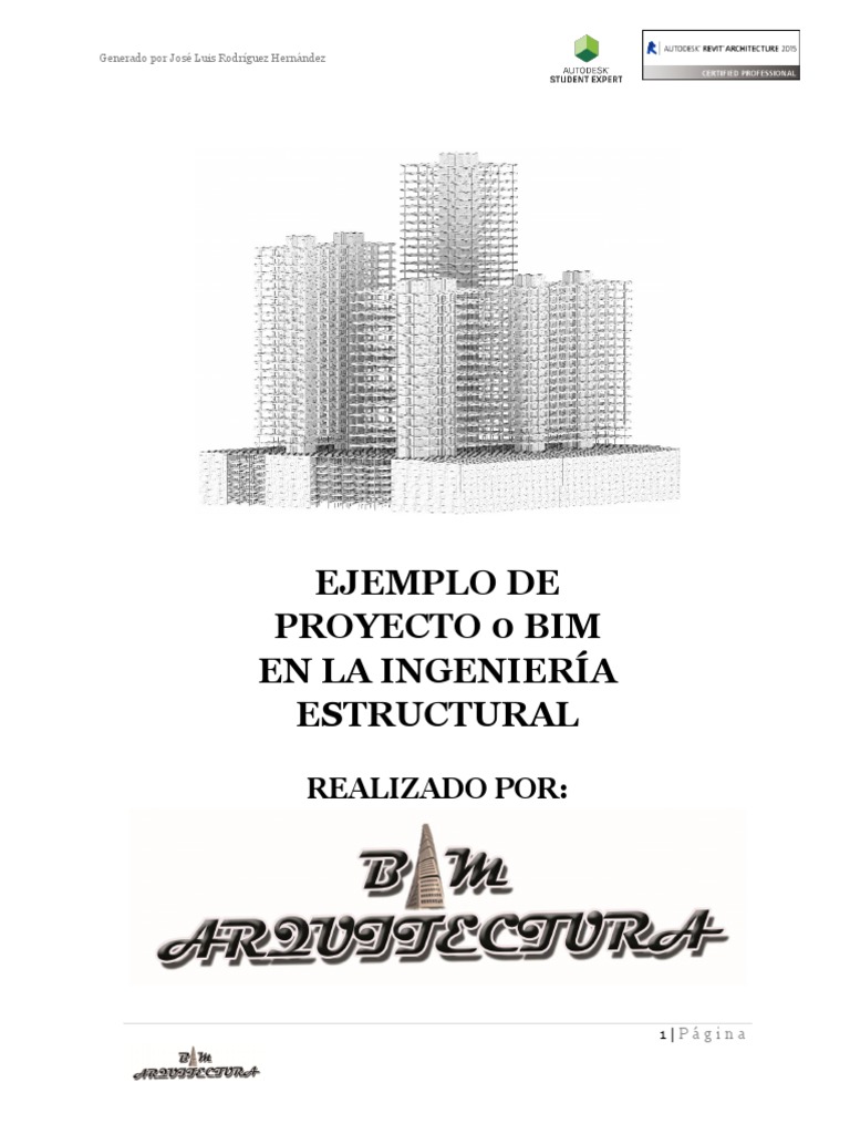 Ejemplo Bim Estructural | PDF | Autodesk Revit | Modelado de ...