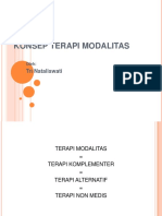 Konsep Terapi Modalitas