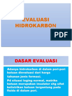 Evaluasi Hidrokarbon