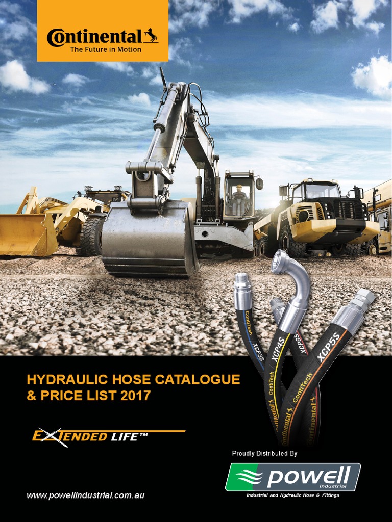 Powell Hydraulic Hose Catalogue Price List 2017 PDF Hose Pressure