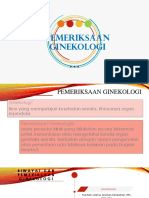 Pemeriksaan ginekologi