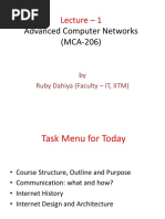 IPU MCA Advance Computer Network Unit-1