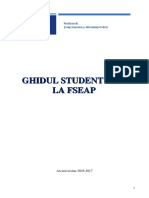 Ghidul Studentului FSEAP 2016-2017