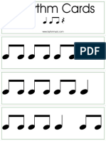 Rhythm Cards Set 1 Q e QR PDF