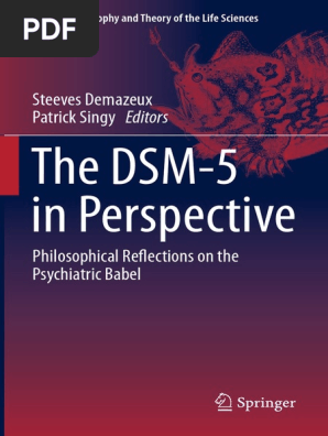 Demazeux Singy Eds The Dsm V 2015 Diagnostic And - 