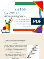 Proyecto de Vida Grado 11 PDF