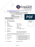 PH.D Appl Form July - 2018