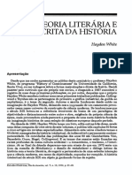 Garchet. Teoria da literatura e escrita da história de Hayden White. .pdf