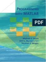 Linear Programming With Matlab, Wright.pdf