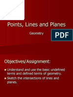 Points Lines and Planes