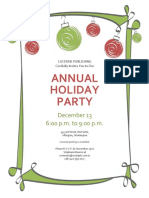 Holiday party invitation with red and green ornaments.docx