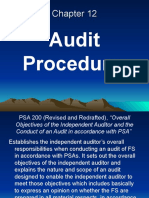 Chapter 12 Audit Procedures