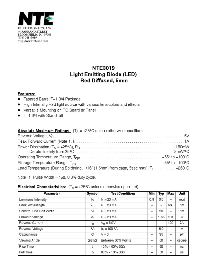 Led PDF | PDF | Light Emitting Diode | Electrical Equipment
