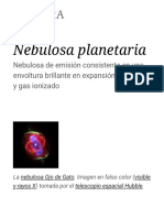 Nebulosa Planetaria