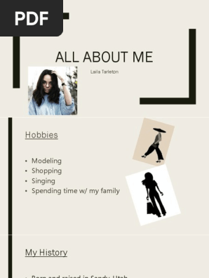 all about me