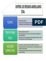 Análisis de Control de Riesgos Agrollanos Ltda