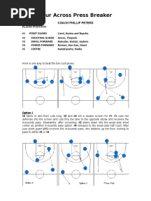 4 Across Press Break