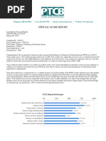 Official Score Report