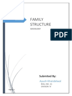 Family Structure: Submited by