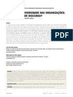 Artigo - Políticas de Diversidade Nas Organizações 2009