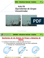 06-EME303-Sistemas Equivelentes de Cargas Concentradas