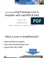 吴啸宇 Constructing Prototype Lock-In Amplifier With Labview Daq