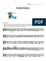 Musical Math - Missing Barlines & Missing Notes Worksheets