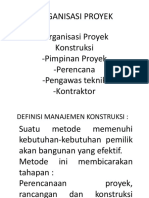 Organisasi Proyek