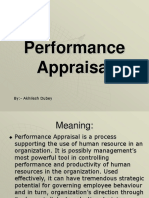 Performance Appraisal: By:-Akhilesh Dubey