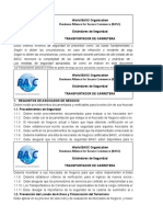 Estándares BASC - Transportador Por Carretera