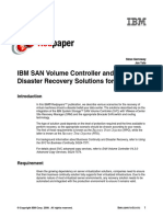 Paper: Ibm San Volume Controller and Brocade Disaster Recovery Solutions For Vmware