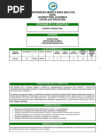 Programa Terapia Conductual