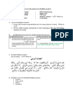 RPP - Dewi Tsalitsatun Nur Laili - Bahasa Arab 7 - SMT 2