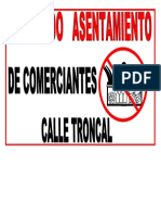 Prohibido Asentamientoo