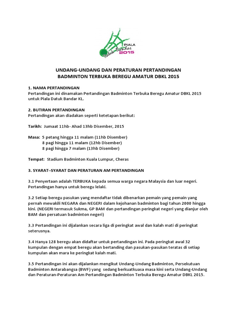 Borang Penyertaan  PDF