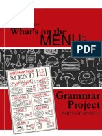 What's On The: Grammar Project