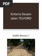 Kriteria Desain TELFORD