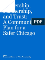 Leadership, Partnership and Trust: A Community Plan For A Safer Chicago