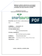 Informe de Pasantia Smartsource