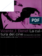 Benet-La-Cultura-Del-Cine - Fragmento Inicial PDF