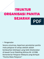 Struktur Organisasi Panitia Sejarah