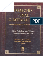 Derecho Penal Guatemalteco Parte General y Especial 