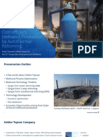 Topsoe Sorensen Cost Efficient Methanol Production Mar17