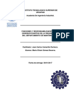 Funciones y Responsabilidades de Los Puestos de Mantenimiento