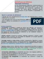 01b Alessandra Siniscalchi Estatuto Pessoa Com Deficiencia Topico 01 Disposicoes Preliminares Aulas 01 e 02 Slides PDF
