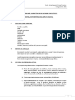 Modelo para Elaborar Inf. Psicológico