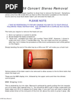 Download A4 B8 Stereo Removal by Mickyman123 SN37369141 doc pdf
